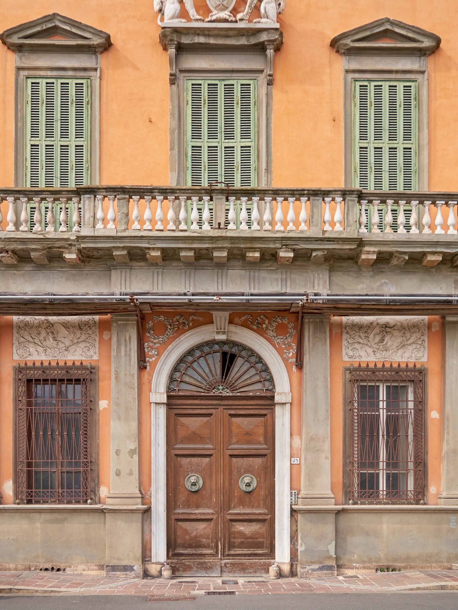 Beautiful building facade